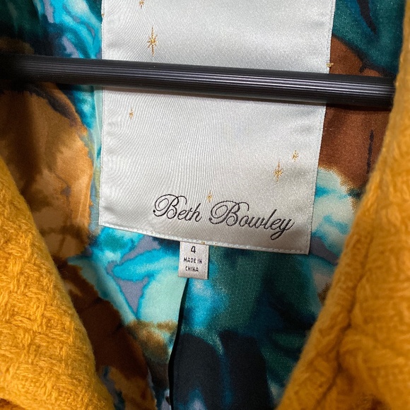 Beth Bowely Coat with Silk Lining, size 4 - Picture 7 of 8
